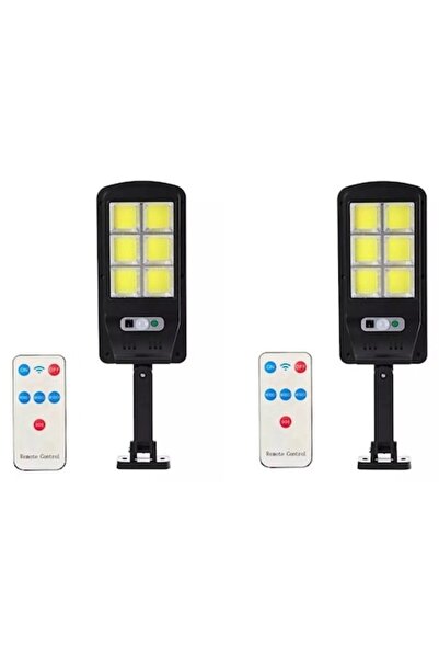 OEM Σετ 2 Ηλιακών Φωτιστικών 6COB 96 LED, Αισθητήρας Κίνησης & Φωτός, 3 Λειτο...