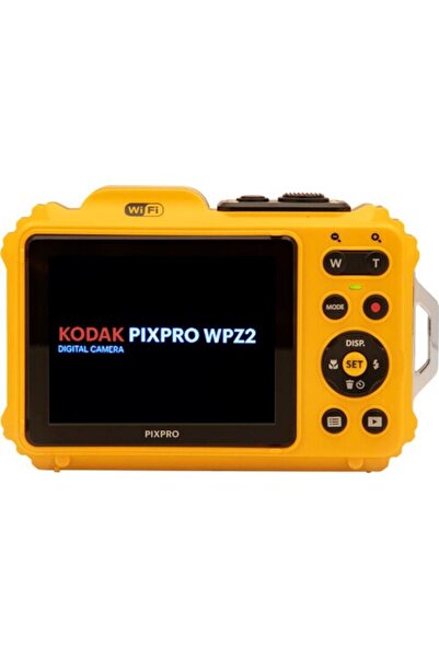 Kodak PIXPRO WPZ2 Waterproof Camera, 16 MP, 4x Optical Zoom, Full HD, Yellow