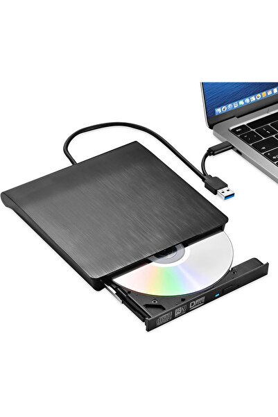sz master bilişim "Harici DVD-RW USB 3.0: Ultra İnce ve Hızlı CD/DVD Yazıcı &...