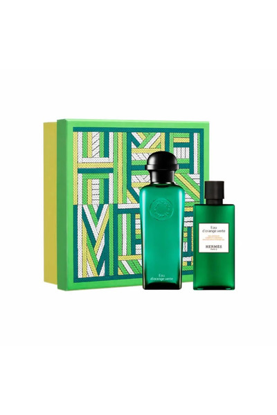 Hermes Hermès Eau D'Orange Verte Eau De Cologne Spray 100ml Set 2 Pieces