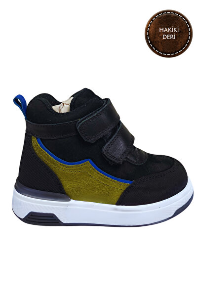 şenler bebe world kids Baby, Children's Boots Genuine Leather Orthopedic Sole, Soft Lining, Breathable