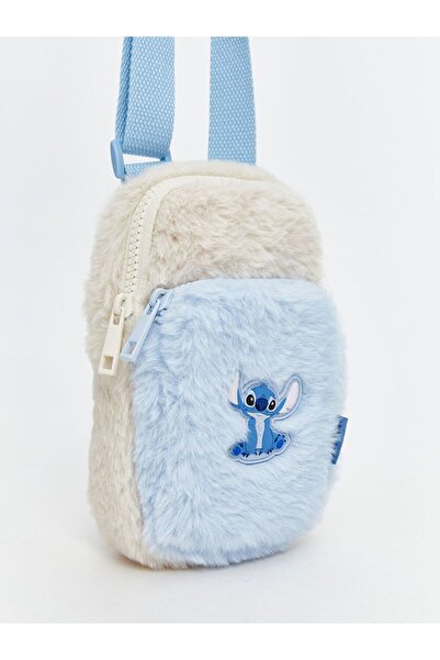 LC Waikiki Lcw Accessories Stitch Printed Plush Girl's Shoulder Bag