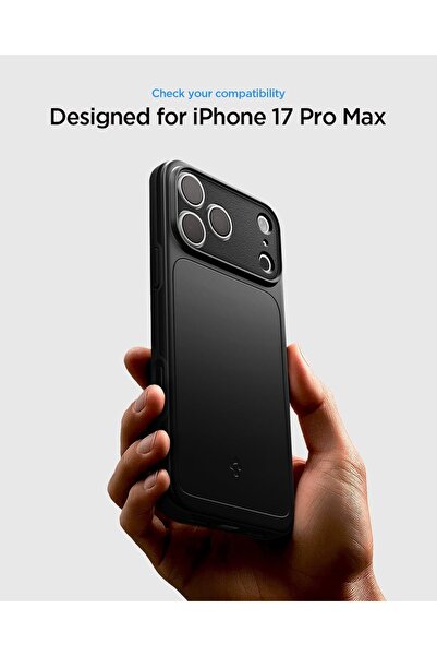 Spigen Thin Fit MagFit designed for iPhone 17 Pro Max case cover [MagSafe compatible] - Black