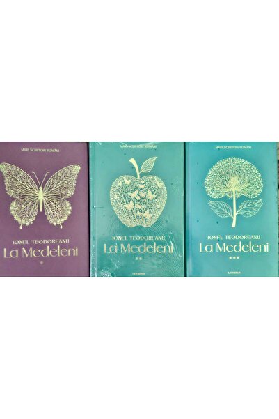 Litera 3-volume package: La Medeleni Vol.1 + Vol.2 + Vol.3