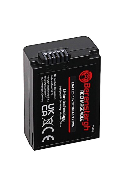 Berenstargh Baterie EN-EL25, 1280 mAh, pentru Nikon Z50 Z fc