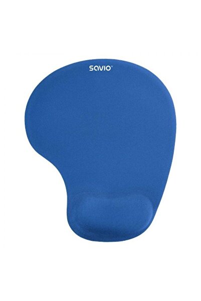 Savio gaming mousepad with gel, 230 x 190 x 18 mm, rubber, blue