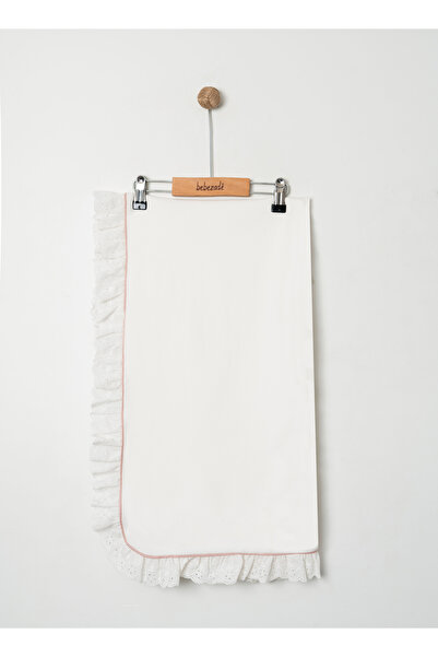 Bebezade Fistolu Simli Piped Combed Cotton Blanket