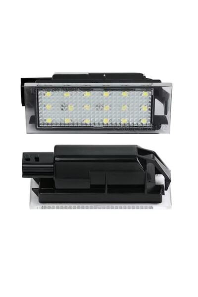 BZRSH Set de 2 becuri LED pentru plăcuța de înmatriculare, fără erori CANbus,...