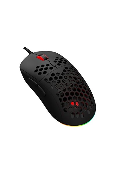 Savio Professional gaming mouse HEX-R, 12000 DPI, Pixart PMW 3327 sensor, RGB lighting, 1.8m cable,
