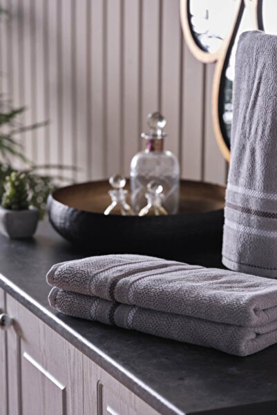 Doqu Home Prestige Line peškir za kupanje sivi 90x150