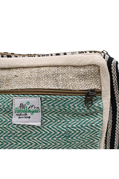 OEM Hemp & Cotton Shoulder Bag | Handmade on the Roof of the World, Nepal