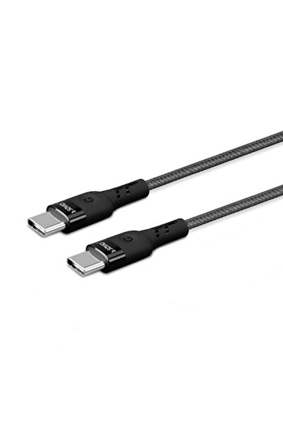 Savio CL-150 USB-C Charging and Data Cable, 3A Fast Charge, 1m