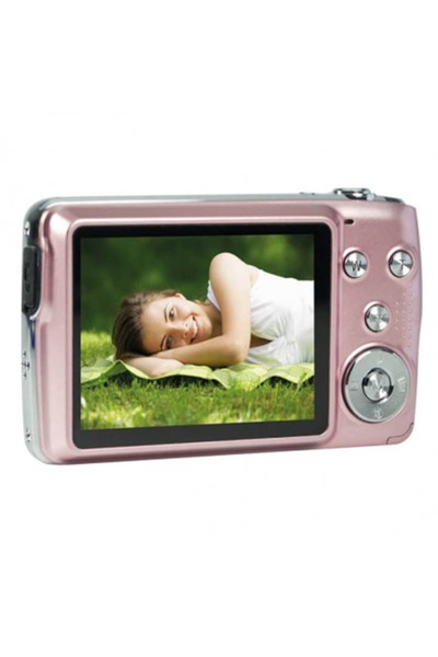 Agfa DC8200 Digital Camera, 18 MP, 8x Digital Zoom, HD, Pink