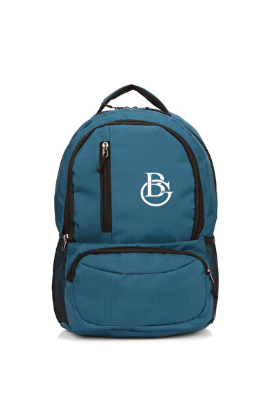 GreandBags حقيبة مدرسية وحقيبة ظهر سوداء للجنسين مقاومة للماء