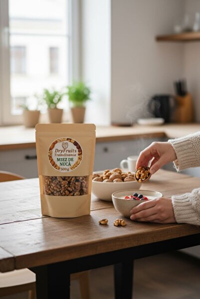 SC DRY FRUITS TRANSILVANIA SRL Extra walnut halves 500 g