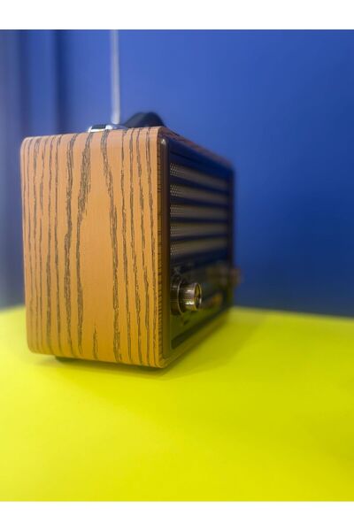 RAISENG Nostaljik radyo orta boy radyo fm bluetooth bağlantılı