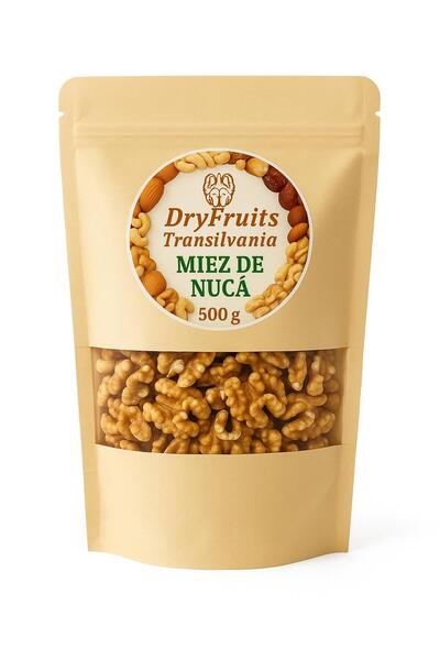 SC DRY FRUITS TRANSILVANIA SRL Extra walnut halves 500 g