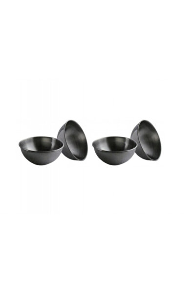 Salvinelli Set of 4 stainless steel molds for pudding
