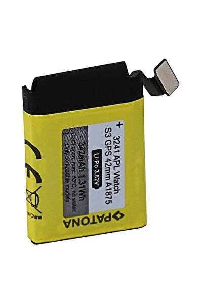 Patona Battery for Apple Watch Series 3 GPS 42mm A1875