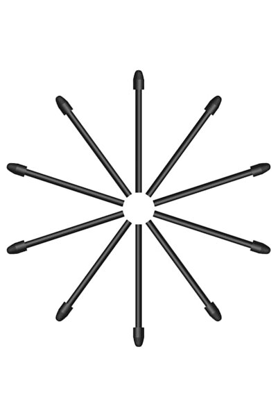 Huion PT01 Set of 10 Digital Pen Nibs, Compatible with HS200 for Kamvas Slate 10