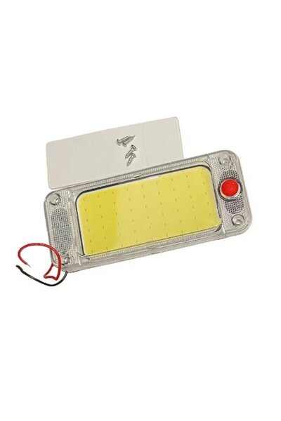 BZRSH Lampă de tavan de interior cu 54 LED-uri COB, 8W, 12-24V, 15 cm, cu înt...