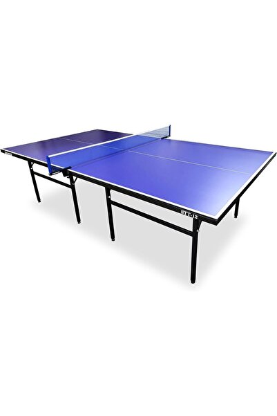 Sparnod Fitness طاولة تنس داخلية Stt-12 مصنوعة من مادة MDF بسمك 12 مم مع حماية من الأشعة فوق البنفسجية وإطار فولاذي مقاوم للصدأ وقابل للطي