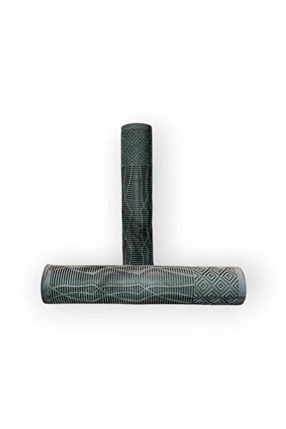 KENZE MTB BMX SİLİKON GRİ-SİYAH ÇİFT RENK ELCİK 165mm