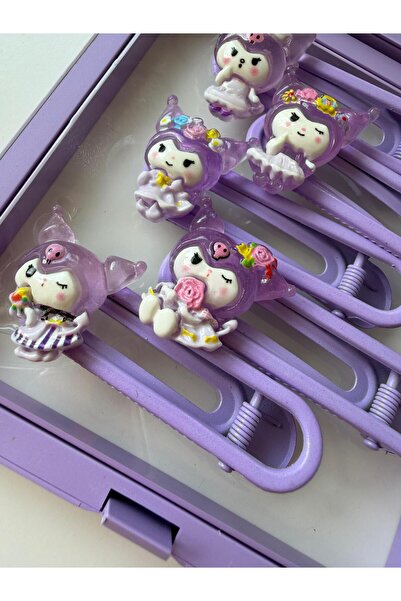 Bumelo Kuromi Purple Color Special Boxed Buckle Set