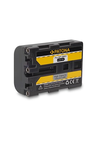 Patona Battery for Sony NP-FM55 / QM51 / FM50 (Model 1051)