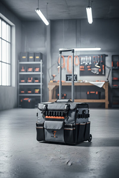 Probag Professional Wheeled Tool Backpack |   Water Resistant |   Rack and Pinion Gear Bag