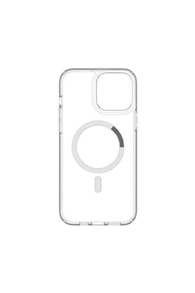 Doty Husă CrystalMag pentru iPhone 13 Mini (5.4") - transparentă, silicon dur, compatibilă cu MagSafe