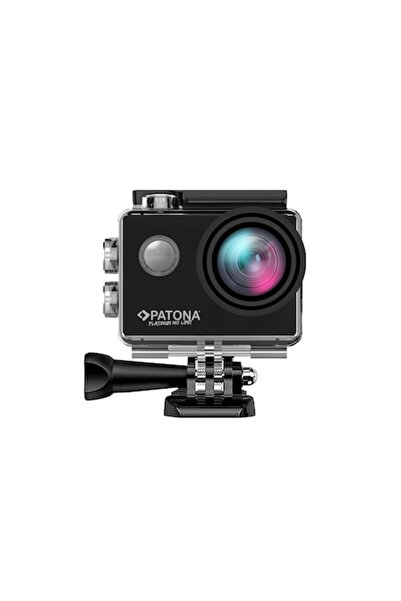 Patona Platinum Action Cam Life SL3 Action Camera, 4K 120fps, 16MP, 120°, 4G+IR, RC, WiFi