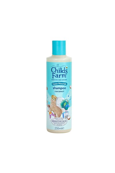 Childs Farm Kuru ve Kıvırcık Saçlar için Hindistan Cevizi Özlü Çocuk Şampuan ...