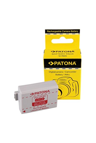Patona Battery for Canon LP-E5 (compatible with EOS 450D / 1000D)