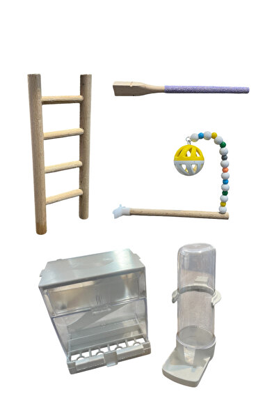 Gardenmix KUMLU VE TOPLU TÜNEK - KUŞ MERDİVENi, AKILLI YEMLİK + SULUK SET ( 5...