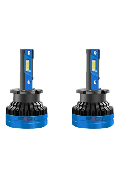 BZRSH Set de 2 becuri LED auto D2S Canbus, conversie HID la LED, plug & play 35W, 10000LM, 650