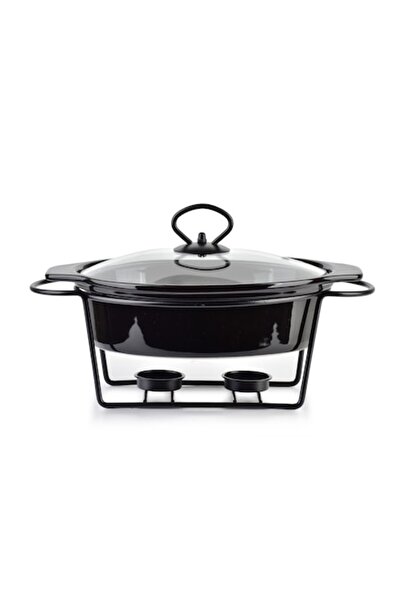 Allesken Modern Kitchen ceramic warming serving dish set, 1.25 L, 27.5x18.9x6...