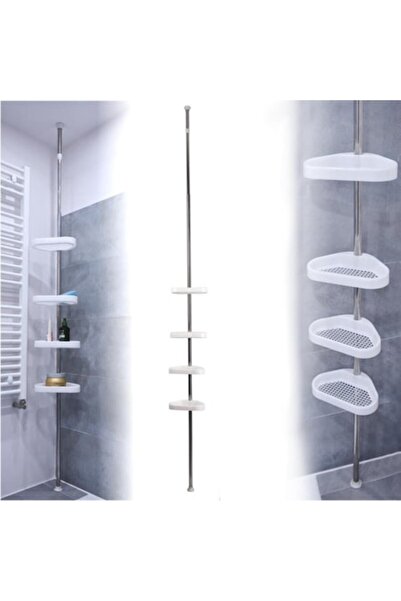 Bathlab Raft telescopic pentru baie ZAC WHITE, 23x14x260 cm