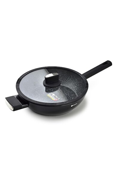 Allesken Valeriana Frying Pan, Allesken, 28 x 51 x 8 cm, Black