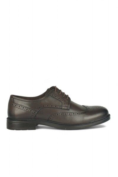 Erkan Kaban 141102 232 Ανδρικά καφέ δερμάτινα κλασικά παπούτσια σε μεγάλα και...