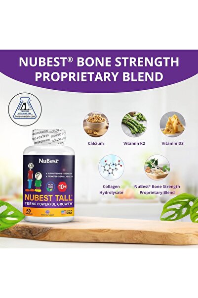 NuBest Tall 10+ - Advanced Bone Strength for Children & Teens (Pack of 1)