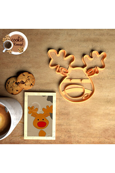 CookieKonsept غزال # 15 |   مجموعة قوالب متوافقة مع الكعك والعجين والطين لعيد...