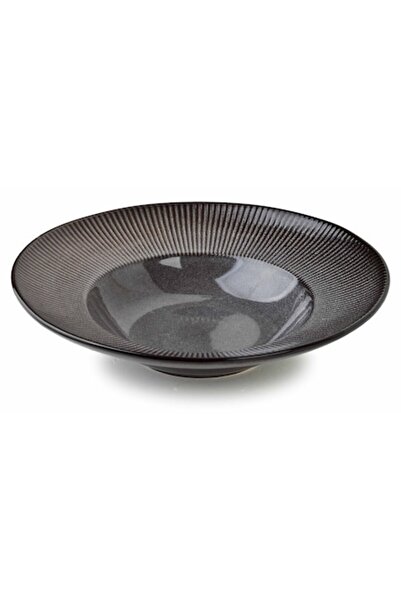 MONDEX pasta plate, ceramic, dark gray, 30 cm