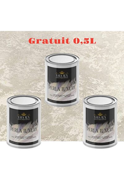 YaYa Color Promotional Package 1.5 Liters Luxury Decorative Paint – Perla Luxury Light Beige