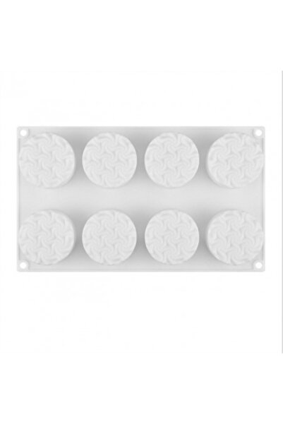 adhoreca Silicone mold for cake, 8 Water Waves (6 cm)