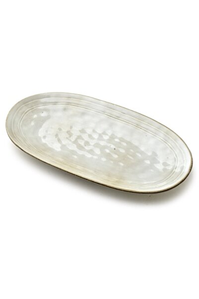 MONDEX Oval platter, Mondex, 31.5x18 cm, ceramic,