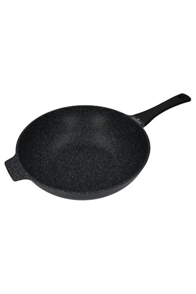 ZWIEGER Black Stone Wok, ZWIEGER, Aluminum, 32 cm, Black