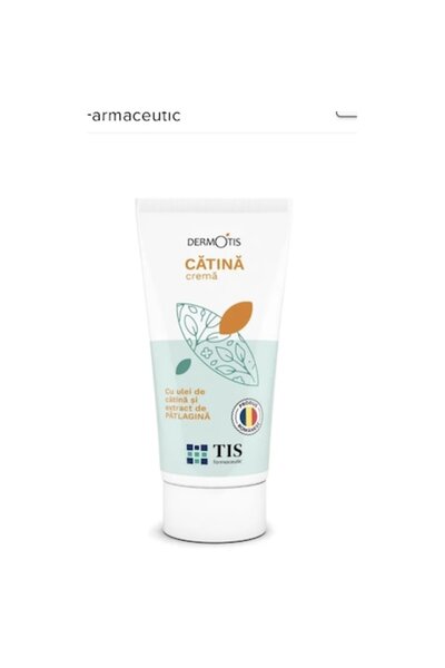 TIS Cremă Dermotis cu ulei de cătină și extract de plantain, 50 ml