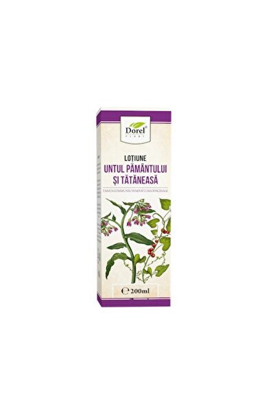 Dorel Plant Loțiune cu unt de pământ și tătăneasă 200 ml