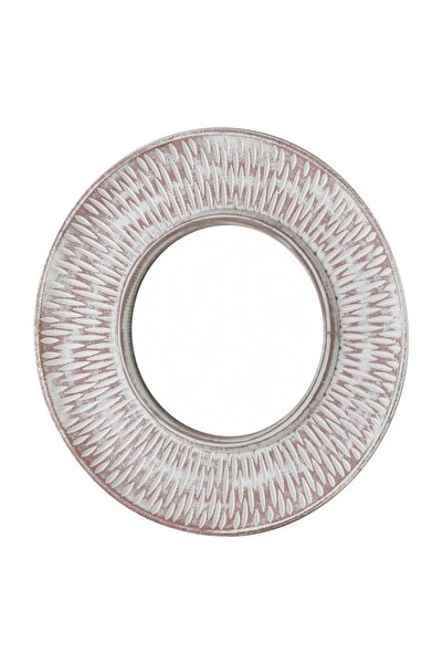 MONDEX Decorative Mirror 34.5x34.5x3 cm (mirror diameter 18 cm)